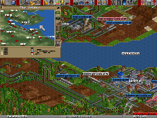 Screenshot Thumbnail / Media File 1 for Transport Tycoon (1994)(Microprose Software Inc)