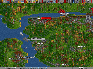 Screenshot Thumbnail / Media File 1 for Transport Tycoon (1994)(Microprose Software Inc)