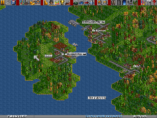 Screenshot Thumbnail / Media File 1 for Transport Tycoon Deluxe (1995)(Microprose Software Inc)