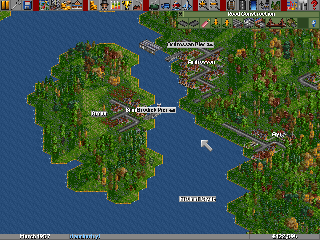 Screenshot Thumbnail / Media File 1 for Transport Tycoon Deluxe (1995)(Microprose Software Inc)