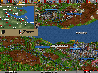 Screenshot Thumbnail / Media File 1 for Transport Tycoon Original Install (1994)(Microprose Software Inc)