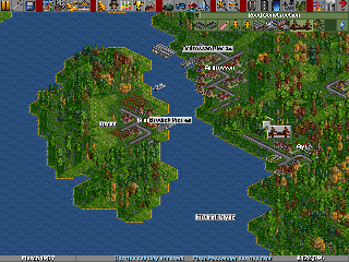 Screenshot Thumbnail / Media File 1 for Transport Tycoon Original Install (1994)(Microprose Software Inc)