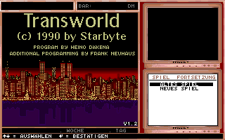 Screenshot Thumbnail / Media File 1 for Transworld (1990)(Starbyte)