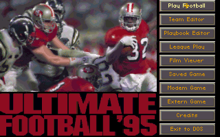 Screenshot Thumbnail / Media File 1 for Ultimate Football 95 CD (1995)(Microprose)