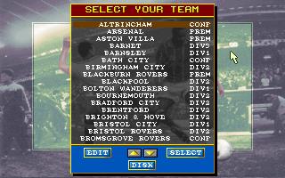 Screenshot Thumbnail / Media File 1 for Ultimate Soccer Manager (1995)(Impressions)