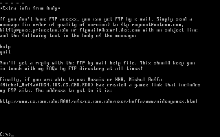 Screenshot Thumbnail / Media File 1 for Video Game Faq (1994)(Copysoft Inc)