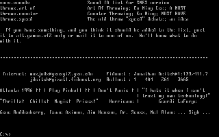 Screenshot Thumbnail / Media File 1 for Video Game Faq (1994)(Copysoft Inc)