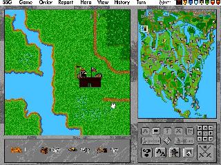 Screenshot Thumbnail / Media File 1 for Warlords 2 With Scenerio Builder (1993)(SSG)