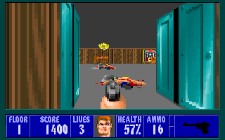Screenshot Thumbnail / Media File 1 for Wolfenstein 3D Addon 800 levels plus Mods (1994)(Apogee Software)