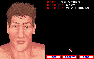 Screenshot Thumbnail / Media File 1 for World Championship Boxing Manager (1990)(Krisalis Software Ltd)