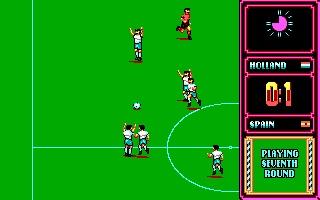 Screenshot Thumbnail / Media File 1 for World Trophy Soccer (1989)(Novotrade)