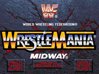 Screenshot Thumbnail / Media File 1 for WWF Wrestlemania The Arcade Game (1995)(Acclaim Entertainment)
