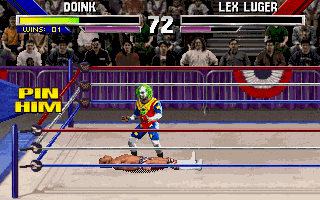 Screenshot Thumbnail / Media File 1 for WWF Wrestlemania The Arcade Game (1995)(Acclaim Entertainment)