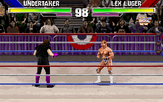 Screenshot Thumbnail / Media File 1 for WWF Wrestlemania The Arcade Game (1995)(Acclaim Entertainment)