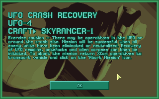 Screenshot Thumbnail / Media File 1 for X Com Ufo Defense (1994)(Mythos Games)(Rev1)