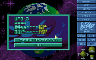 Screenshot Thumbnail / Media File 1 for X Com Ufo Defense (1994)(Mythos Games)