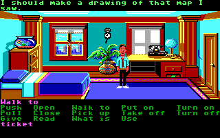 Screenshot Thumbnail / Media File 1 for Zak Mckracken And The Alien Mindbenders (1988)(Lucas Arts)