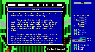 Screenshot Thumbnail / Media File 1 for Zzt (1991)(Epic Megagames Inc)