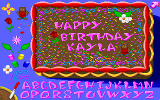 Screenshot Thumbnail / Media File 1 for Fatty Bear's Birthday Surprise (CD Windows)