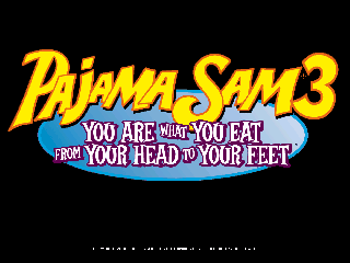 Screenshot Thumbnail / Media File 1 for Pajama Sam 3 - You Are What You Eat From Your Head to Your Feet (CD Windows)