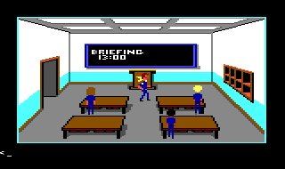 Screenshot Thumbnail / Media File 1 for Police Quest 1 - In Pursuite of the Death Angel (Floppy DOS VGA REmake)