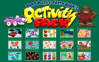 Screenshot Thumbnail / Media File 1 for Putt-Putt and Fatty Bear's Activity Pack (CD Windows)