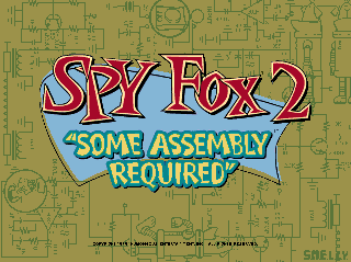 Screenshot Thumbnail / Media File 1 for Spy Fox 2 Some Assembly Required (CD Windows)