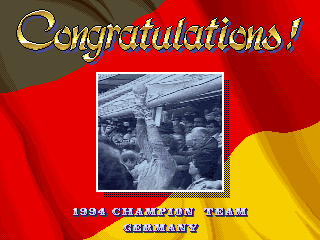 Screenshot Thumbnail / Media File 1 for Dream Soccer '94 (Japan, M92 hardware)