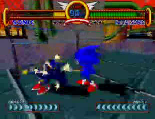Screenshot Thumbnail / Media File 1 for Sonic the Fighters (Japan)