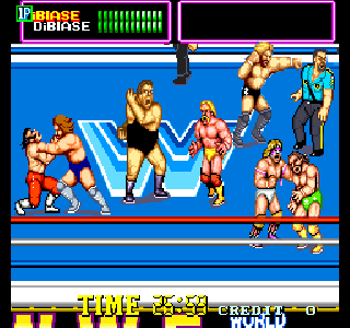 Screenshot Thumbnail / Media File 1 for WWF Superstars (US, Newer)
