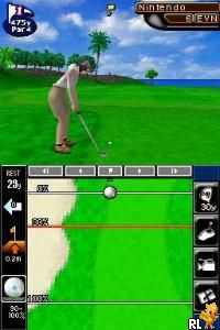 Nintendo Touch Golf - Birdie Challenge (E)(Legacy) Screen Shot