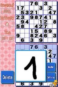 Essential Sudoku DS (E)(WRG) Screen Shot