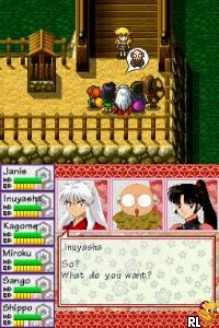 InuYasha - Secret of the Divine Jewel (U)(XenoPhobia) Screen Shot