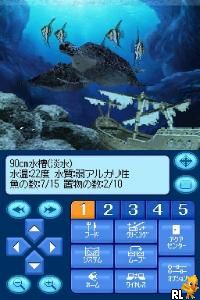 Kokoro ga Uruou Birei Aquarium DS - Tetra - Guppy - Angelfish (J)(Legacy) Screen Shot