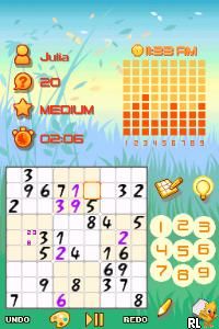 Platinum Sudoku + Kakuro Puzzles (E)(Legacy) Screen Shot