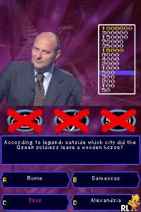 Who Wants to be a Millionaire - 1st Edition (E)(EXiMiUS) Screen Shot