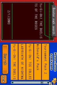 Yu-Gi-Oh! Duel Monsters GX Card Almanac (E)(Dual Crew Shining) Screen Shot