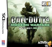 Call of Duty 4 - Modern Warfare (K)(HMH) Box Art