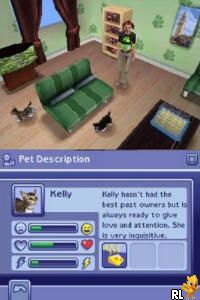 Sims 2 - Apartment Pets, The (U)(XenoPhobia) Screen Shot