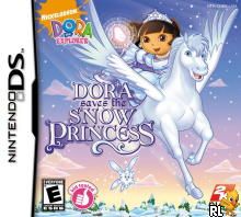 Dora the Explorer - Saves the Snow Princess (U)(XenoPhobia) Box Art