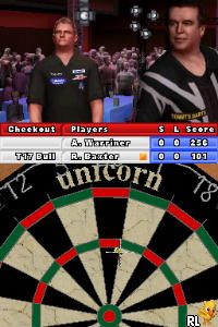 PDC World Championship Darts - The Official Video Game (US)(M5)(Suxxors) Screen Shot