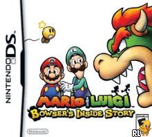 Mario & Luigi - Bowser's Inside Story (US)(M3)(XenoPhobia) Box Art
