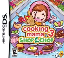 Cooking Mama 3 - Shop & Chop (US) Box Art