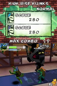 Teenage Mutant Ninja Turtles - Arcade Attack (US)(M3)(XenoPhobia) Screen Shot