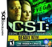 CSI - Crime Scene Investigation - Deadly Intent - The Hidden Cases (US)(M3)(Suxxors) Box Art