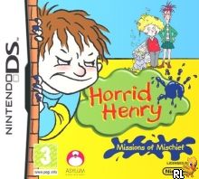 Horrid Henry - Missions of Mischief (EU)(M5)(BAHAMUT) Box Art