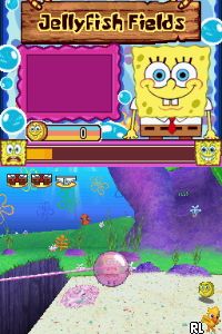 SpongeBob's Truth or Square (U) Screen Shot
