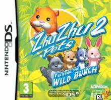 Zhu Zhu Pets 2 - Featuring The Wild Bunch (DSi Enhanced) (E) Box Art