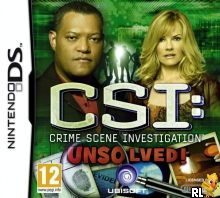 CSI - Unsolved! (DSi Enhanced) (E) Box Art
