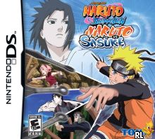 Naruto Shippuden - Naruto vs Sasuke (U) Box Art